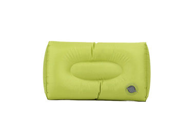 緑の膨脹可能なキャンプの枕、反いびきの爆発のキャンプの枕 サプライヤー