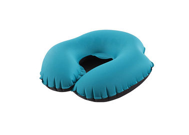 ポリエステル膨脹可能な首の枕、耐久性膨脹可能な飛行枕 サプライヤー