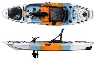 LLDPEの物質的な座席ペダル大人のための小さい釣カヤック10FT、長い生命 サプライヤー
