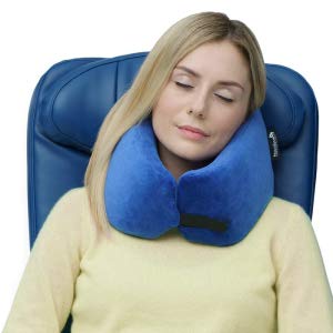 飛行機最も快適な総括的な飛行ソックスのスカーフ サポートのために最もよい旅行枕首の枕