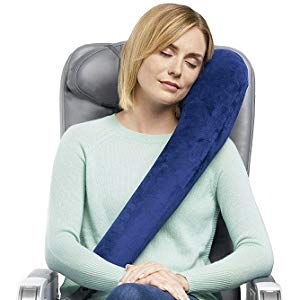 最もよく最終的な旅行枕ほとんどの快適な記憶泡のベロア カバー側面の眠る人の首サポート