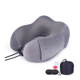 ポリエステル/綿の注文の記憶泡の腰神経の枕、記憶泡の首ロール サプライヤー