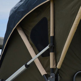 自動的に開始柔らかい貝の自動屋根の上のテント、証拠をはねかける車の上のテント サプライヤー
