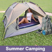 夏のキャンプ
